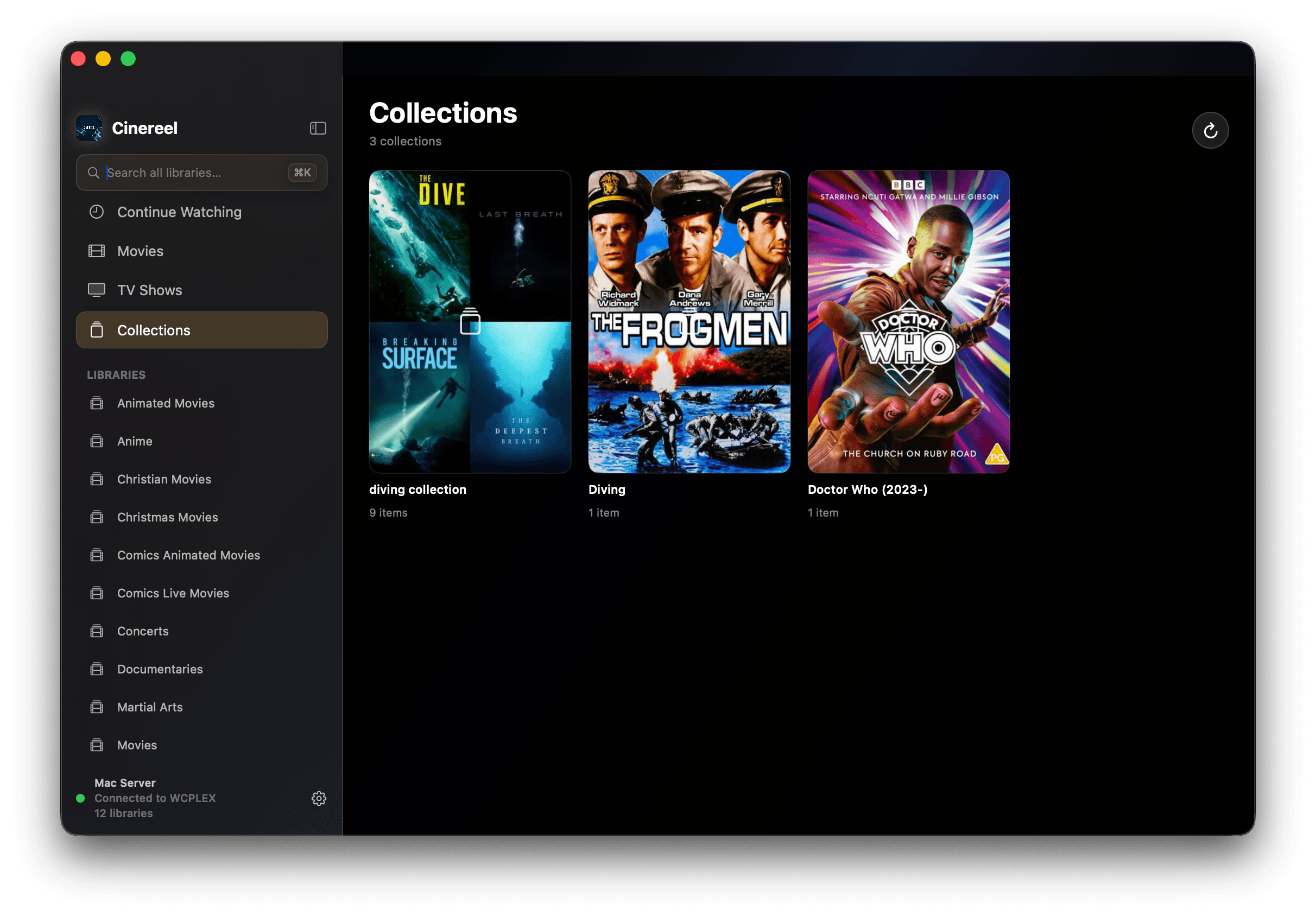 CineReel on Mac